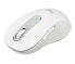 Фото #5 товара Logitech Signature M650 L Wireless Mouse for Business - Right-hand - Optical - RF Wireless + Bluetooth - 4000 DPI - White