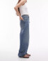 Фото #2 товара Topshop high rise Baggy jeans in Authentic Blue