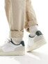 Фото #5 товара ellesse Panaro cupsole trainers in white and green