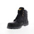 Фото #4 товара Carolina Foreman Steel Toe 6" CA3522 Mens Black Leather Lace Up Work Boots