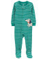 Toddler 1-Piece Dog 100% Snug Fit Cotton Footie Pajamas 3T