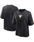 Women's Black Texas Longhorns Boxy Legacy Established T-Shirt