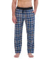 Фото #1 товара Men's Ultimate Ultra Soft Plaid Flannel Pajama Pants