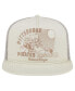 Фото #2 товара Men's Khaki Pittsburgh Pirates Almost Friday A-Frame 9Fifty Trucker Snapback Hat