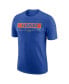 Фото #3 товара Men's Royal Florida Gators Wordmark Stadium T-shirt