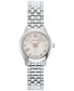 ფოტო #1 პროდუქტის Salvatore Women's Swiss Stainless Steel Bracelet Watch 25mm