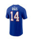 Фото #3 товара Men's Stefon Diggs Royal Buffalo Bills Player Name and Number T-shirt
