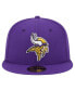 Men's Purple Minnesota Vikings Main 59FIFTY Fitted Hat