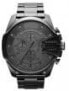 Фото #12 товара Diesel Chief Series Men's Chronograph Watch with Silicone, Stainless Steel or Leather Strap