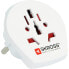 SKROSS 1.500211-E - Universal - Type C (Europlug) - Type A - Type B - Type I (AU) - Type J (CH) - Type L (IT) - 100 - 250 V - 16 A - White