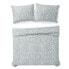 Badgley Mischka 3pc Full/Queen Home Serina Metallic Comforter Set Green