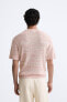 Knit cotton blend t-shirt