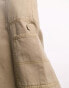 COLLUSION skater utility jeans in sand