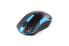 A4tech G3-200N - Ambidextrous - Optical - RF Wireless - 1000 DPI - Black - Blue