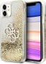 Фото #1 товара Guess Guess GUHCN61LG4GGO iPhone 11 6,1" złoty/gold hardcase 4G Big Liquid Glitter