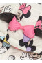 Kapüşonlu Minnie Mouse Baskılı Kız Bebek Şişme Yelek
