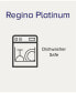 Regina Platinum Salt & Pepper, 3-1/4"