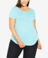 Plus Size Slub T-shirt