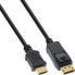 Фото #2 товара InLine DisplayPort to HDMI converter cable - black - 1m