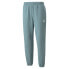 Фото #3 товара Puma Classics Relaxed Sweatpants Fl Mens Blue Casual Athletic Bottoms 533442-50