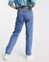 Фото #4 товара JJXX Seoul straight leg jeans in medium blue denim