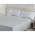 Top sheet Alexandra House Living Pearl Gray 190 x 270 cm