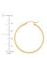ფოტო #5 პროდუქტის 14k Gold Hoop Earrings, 40mm