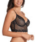 Women's All Sheer Lace Bustier Bra, 091078