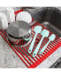 Фото #4 товара Multipurpose Heavy Duty Silicone Roll Up Sink Drying Rack Large