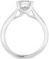 ფოტო #4 პროდუქტის GIA Certified Diamond Solitaire Engagement Ring (1-1/2 ct. t.w.) in 14k White Gold