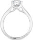 GIA Certified Diamond Solitaire Engagement Ring (1-1/2 ct. t.w.) in 14k White Gold