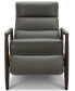 Фото #3 товара CLOSEOUT! Jazlo Leather Push Back Recliner, Created for Macy's