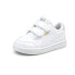Фото #2 товара Puma Shuffle V Infant Girls White Sneakers Casual Shoes 375690-01
