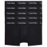 CALVIN KLEIN UNDERWEAR Low Rise boxers 5 units Black W. Black Wb, S - фото #1