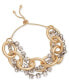 ფოტო #2 პროდუქტის Circle Link & Crystal Slider Bracelet, Created for Macy's