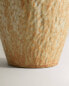 Textured ceramic vase