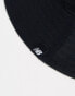 New Balance Linear logo bucket hat in black