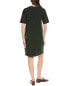 Фото #2 товара Eileen Fisher Round Neck Elbow-Sleeve Shift Dress Women's