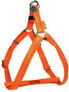 Фото #1 товара zolux Adjustable Mac Leather 15mm Harness - Orange