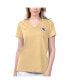 ფოტო #1 პროდუქტის Women's Gold Kansas City Chiefs Game Time V-Neck T-shirt