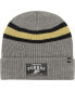 Фото #1 товара Men's Charcoal Purdue Boilermakers Penobscot Cuffed Knit Hat