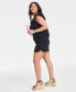 Фото #2 товара Women's Cotton Gauze Pull-On Shorts, Created for Macy's
