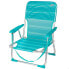 AKTIVE Fixed Folding Chair Aluminium 55x35x72 cm