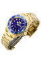 Invicta Men's Pro Diver Quartz Watch with Stainless Steel Strap Gold/Blue