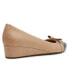ფოტო #7 პროდუქტის Women's Mesa Bow Detail Wedge Ballet Flats
