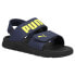 Фото #2 товара Puma Softride Backstrap Mens Blue Casual Sandals 385971-04