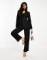 Фото #1 товара ASOS DESIGN co-ord lace insert blazer in black