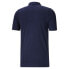 Фото #4 товара Puma Essentials Heather Short Sleeve Polo Shirt Mens Blue Casual 58851106