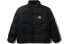 Фото #1 товара Carhartt WIP FW22 Logo立领拉链标签口袋衔缝含羽绒夹克 男女同款 黑色 / Куртка Carhartt WIP CHXDNA222034J BKX
