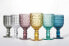 Фото #13 товара Villa d'Este Home Tivoli Geometry Set of 6 Glasses 280 ml Glass